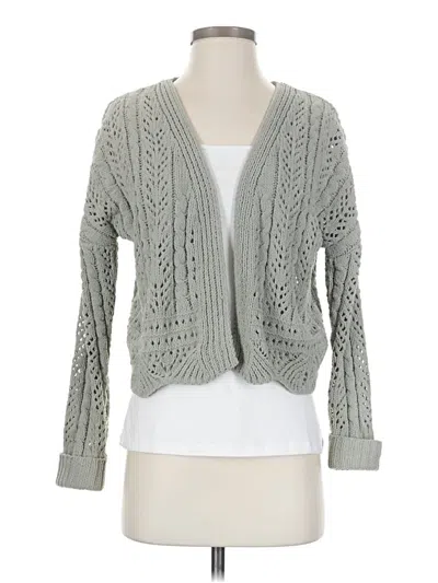 Pre-owned Jessica Simpson Cardigan Sweater In Gray