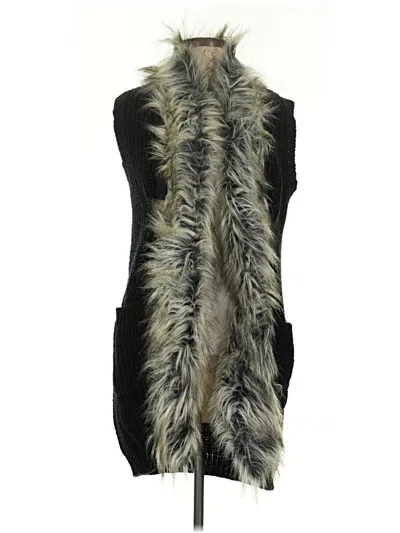 Pre-owned Jessica Simpson Cardigan Sweater In Gray