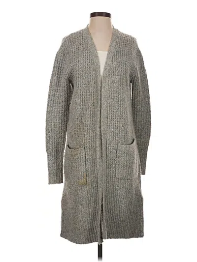 Pre-owned Jessica Simpson Cardigan Sweater In Gray