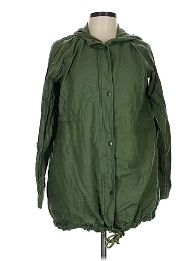 Pre-owned Jessica Simpson Cardigan Sweater In Green