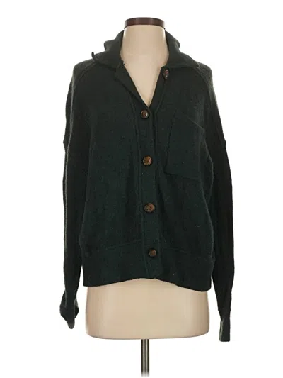 Pre-owned Jessica Simpson Cardigan Sweater In Green