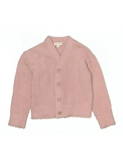 Pre-owned Jessica Simpson Kids' Cardigan Sweater In Pink
