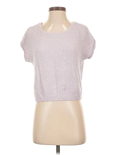 Pre-owned Jessica Simpson Cardigan Sweater In Purple