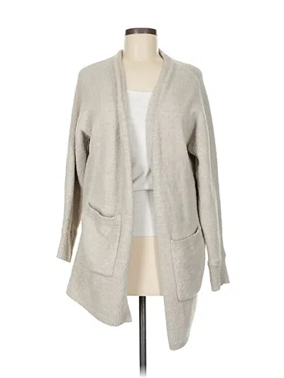 Pre-owned Jessica Simpson Cardigan Sweater In Tan