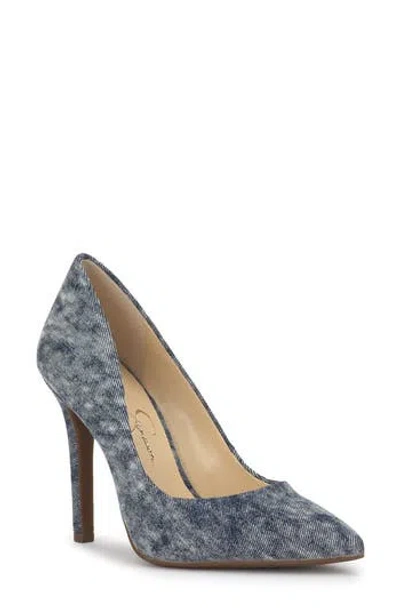 Jessica Simpson Cassani Pointy Toe Pump In Blue 54