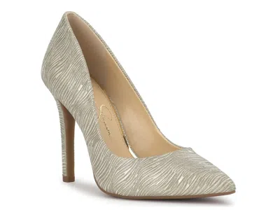 Jessica Simpson Cassani Pointy Toe Pump In Gray