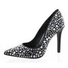 Jessica Simpson Cassani Womens Slip On Stiletto Pumps In Black