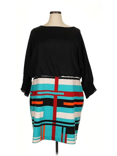 Pre-owned Jessica Simpson Casual Dress In Black