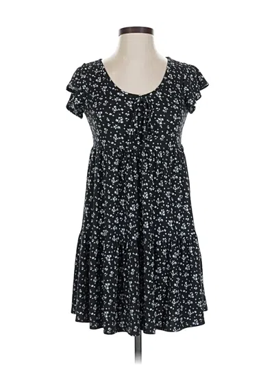 Pre-owned Jessica Simpson Casual Dress In Black
