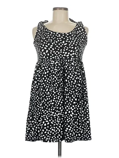 Pre-owned Jessica Simpson Casual Dress In Black
