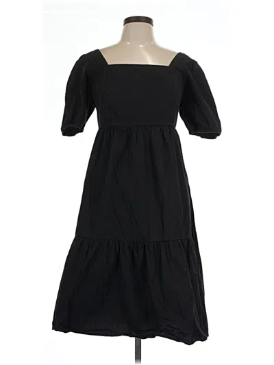 Pre-owned Jessica Simpson Casual Dress In Black