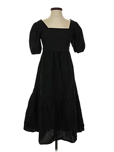 Pre-owned Jessica Simpson Casual Dress In Black