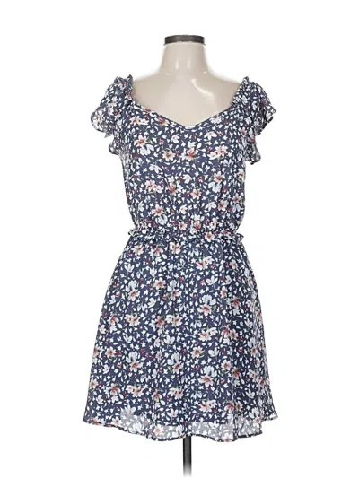 Pre-owned Jessica Simpson Casual Dress In Blue