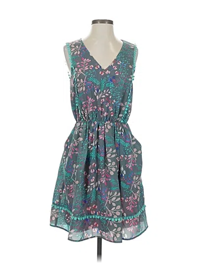 Pre-owned Jessica Simpson Casual Dress In Blue