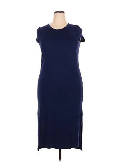 Pre-owned Jessica Simpson Casual Dress In Blue