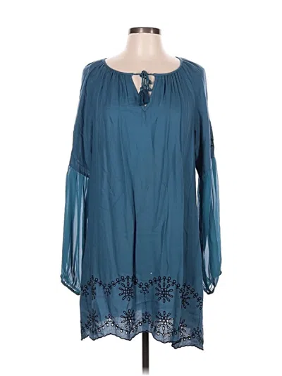 Pre-owned Jessica Simpson Casual Dress In Blue