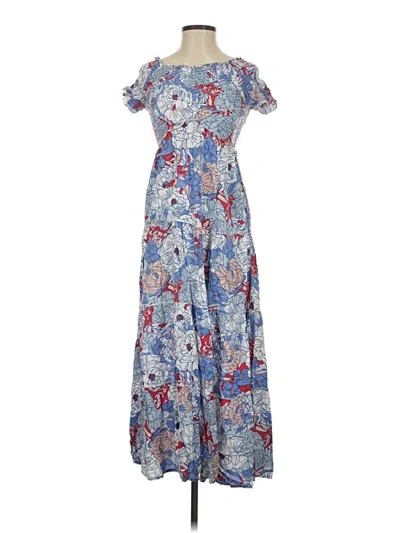 Pre-owned Jessica Simpson Casual Dress In Blue