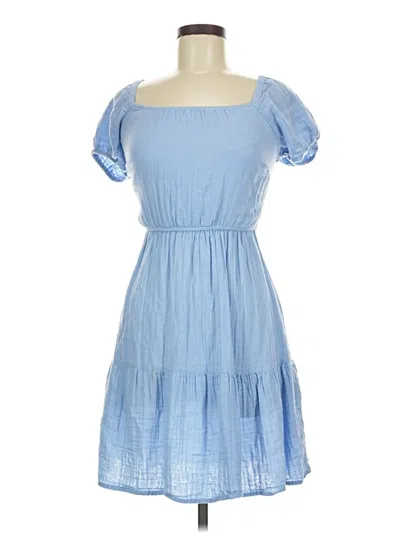 Pre-owned Jessica Simpson Casual Dress In Blue