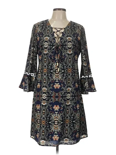 Pre-owned Jessica Simpson Casual Dress In Blue