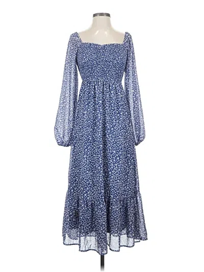 Pre-owned Jessica Simpson Casual Dress In Blue