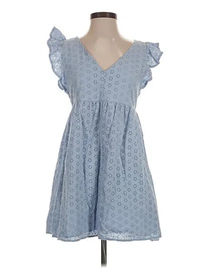 Pre-owned Jessica Simpson Casual Dress In Blue