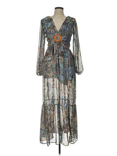 Pre-owned Jessica Simpson Casual Dress In Blue