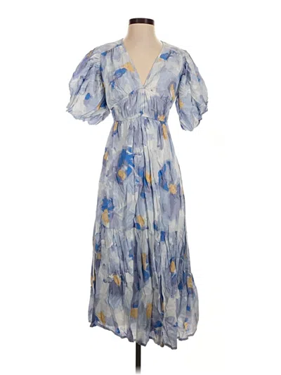 Pre-owned Jessica Simpson Casual Dress In Blue