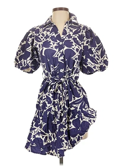 Pre-owned Jessica Simpson Casual Dress In Blue