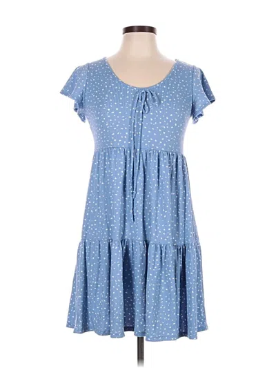 Pre-owned Jessica Simpson Casual Dress In Blue