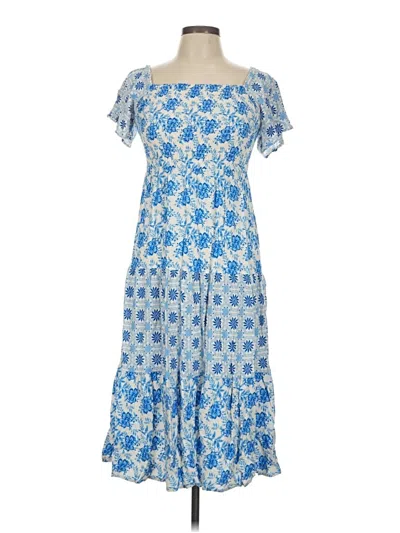 Pre-owned Jessica Simpson Casual Dress In Blue