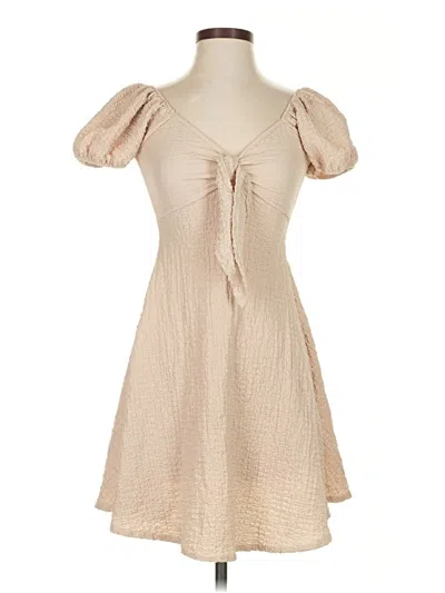 Pre-owned Jessica Simpson Casual Dress In Brown