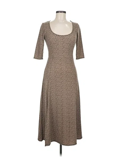 Pre-owned Jessica Simpson Casual Dress In Brown