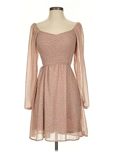 Pre-owned Jessica Simpson Casual Dress In Brown