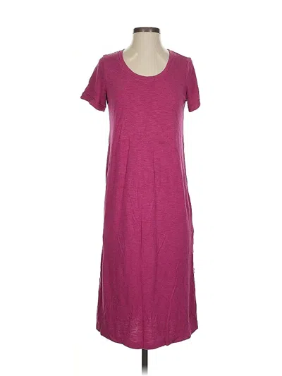 Pre-owned Jessica Simpson Casual Dress In Burgundy