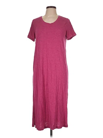 Pre-owned Jessica Simpson Casual Dress In Burgundy