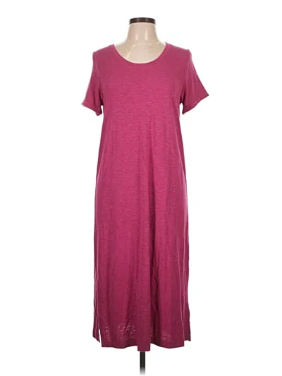 Pre-owned Jessica Simpson Casual Dress In Burgundy