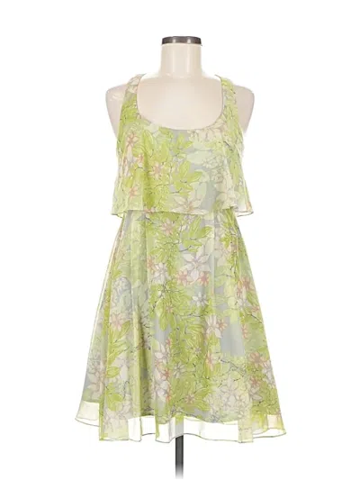 Pre-owned Jessica Simpson Casual Dress In Green