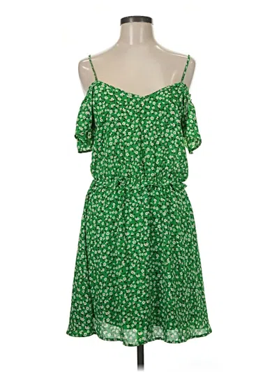 Pre-owned Jessica Simpson Casual Dress In Green