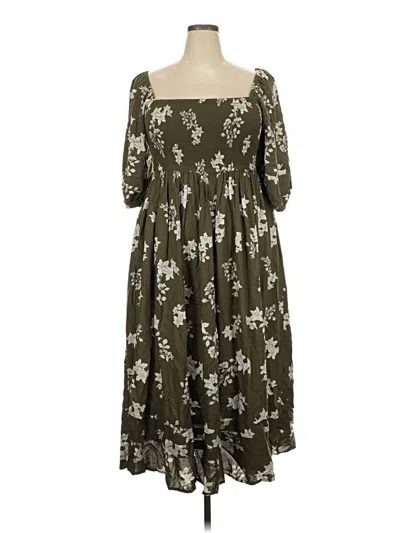 Pre-owned Jessica Simpson Casual Dress In Green