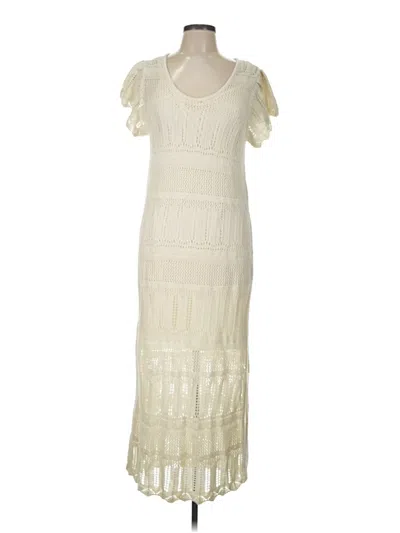 Pre-owned Jessica Simpson Casual Dress In Ivory