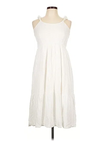 Pre-owned Jessica Simpson Casual Dress In Ivory