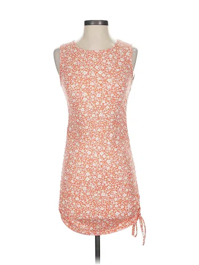 Pre-owned Jessica Simpson Casual Dress In Orange
