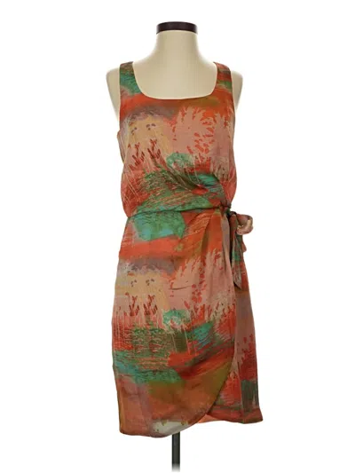 Pre-owned Jessica Simpson Casual Dress In Orange