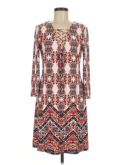 Pre-owned Jessica Simpson Casual Dress In Orange