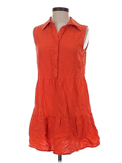 Pre-owned Jessica Simpson Casual Dress In Orange