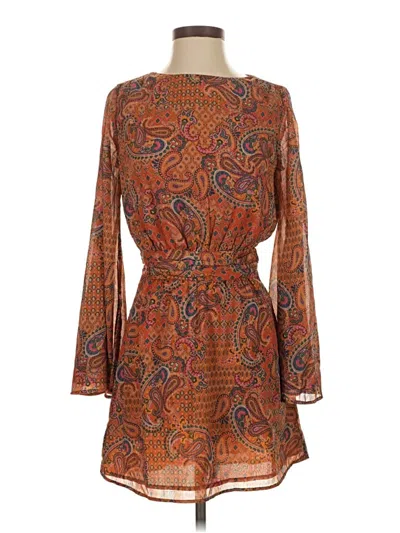 Pre-owned Jessica Simpson Casual Dress In Orange