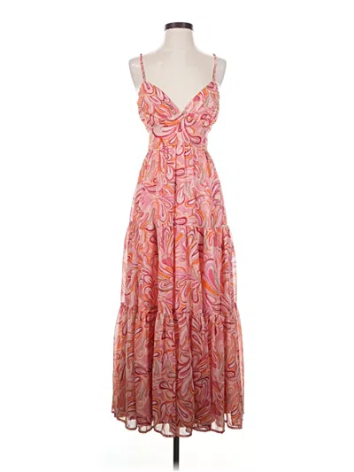 Pre-owned Jessica Simpson Casual Dress In Orange
