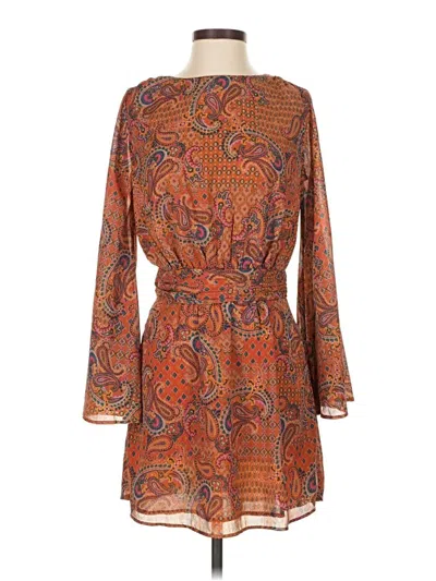 Pre-owned Jessica Simpson Casual Dress In Orange