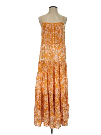 Pre-owned Jessica Simpson Casual Dress In Orange