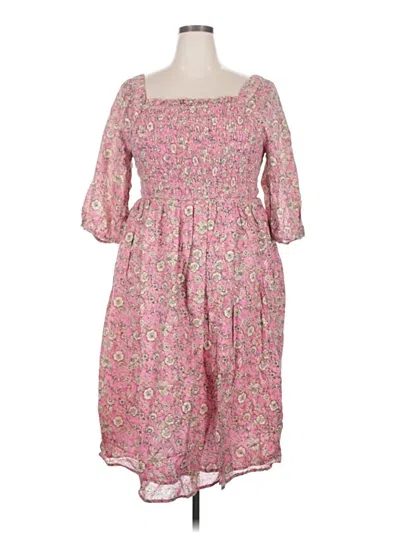 Pre-owned Jessica Simpson Casual Dress In Pink